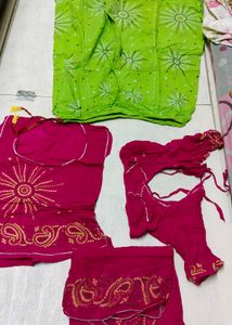 Cotton rajputi suit