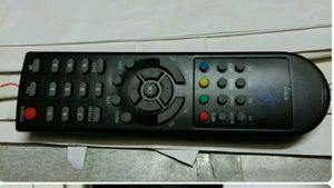 Set Top Box Remote Without Battery.