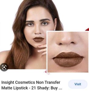 Insight Matte Lipstick Shade Name-shady