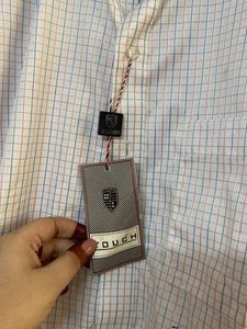 Men's 'Touch' Checkered Button-Down