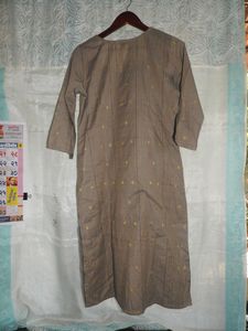 Brown Ethnic Long Kurta