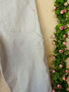 Casual Light Grey Utility Pants