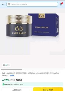 lumi glow lotion cream