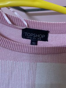 Price Drop-Topshop Sweater Pink