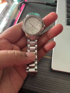 Titan Silver-Tone Women's Watch