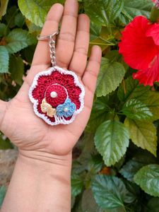 Handmade Crochet Keychain