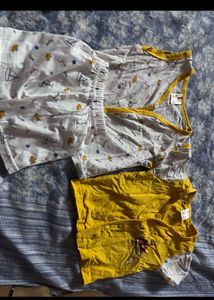 2 T-shirt,2 short combo sets , Cute Baby unisex