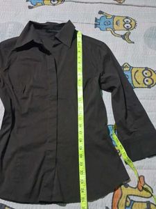 Classic Brown Button-Up Shirt