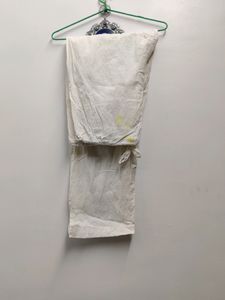 Off-white Party Wear Top And Duppataas