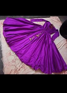 SALE ❗HEAVY FLAIR LONG GOWN💜