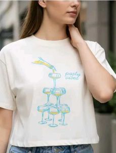 Shein Party Vibes Graphic Tee