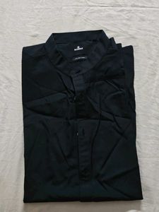 Men's Black Kurta