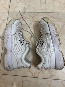 White Fila Sneakers