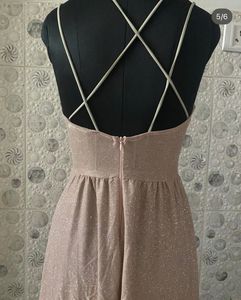 Sparkly Pink Maxi Dress