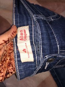 Mid Rise Blue Denim
