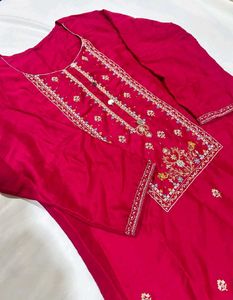 Elegant Embroidered Kurta