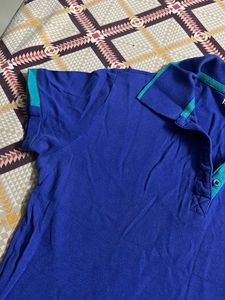Vintage Blue Polo Dress