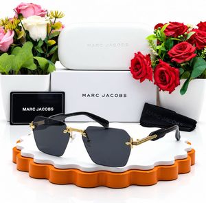 Marc Jacobs Pink Rimless Sunglasses