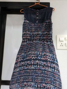 Boho Print Sleeveless Dress