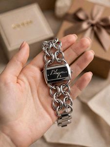 Stylish Silver GUESS Chain Link Watch FOR LADIES