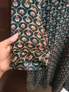 Elegant Printed Cotton Kurta