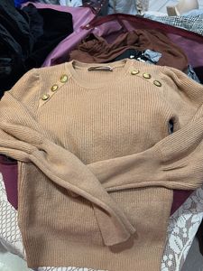 Elegant Knit Sweater From ZARA