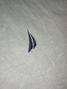 Nautica Men's Light Blue Polo Shirt