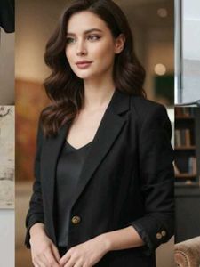 Classic Black Blazer