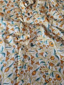 Floral Print Kids Kurta