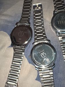 Set of 5 Men's Stainless Steel Watches