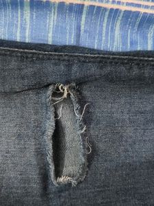 High Waisted Ripped Jeans
