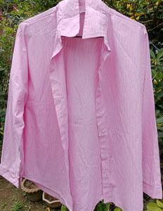 Pink Striped Shirt (Brand New)