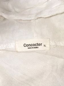 Trendy White Crop Hoodie For Girls 🤍🫣