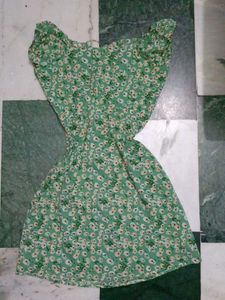 Floral Print Mini Dress