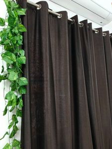 Elegant Brown Curtains