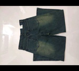 Vintage Mud Wash Wide Leg Jeans