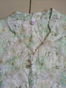Chic Floral Print Blouse