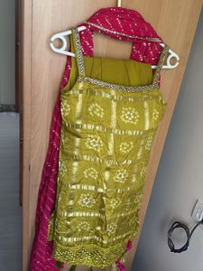 Yellow Lehenga Choli Set