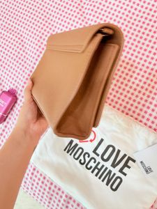 Love Moschino Brown sling brand new