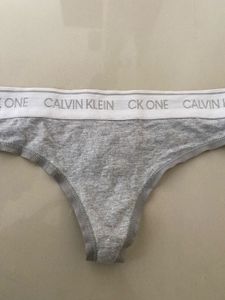Calvin Klein CK One Thong - Grey