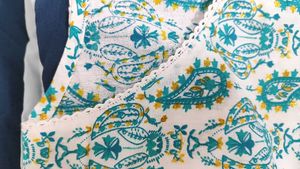 Boho Paisley Print Tunic Top
