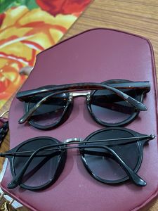Stylish Round Sunglasses Duo