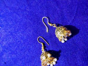 Golden Earrings Combo Set Of 2