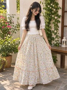 Floral Maxi Skirt for women