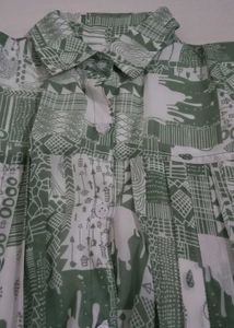 Patterned Tunic Top