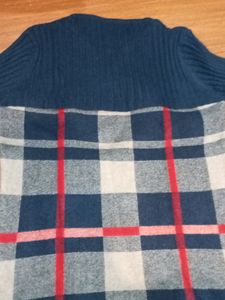 Blue Warm Short Dress100