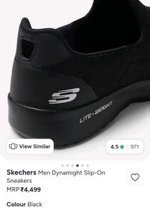 Skechers BLACK 🖤 SNEAKERS 👟