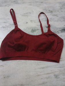 Comfortable Maroon Sports Bra