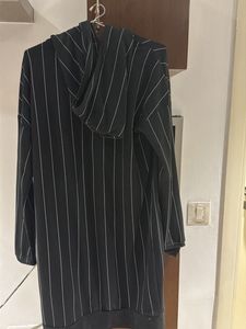 Striped Hoodie Dress perfect for winters