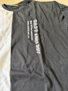 Two-Tone Graphic Tee